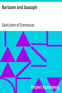 Barlaam and Ioasaph — Saint John of Damascus cover