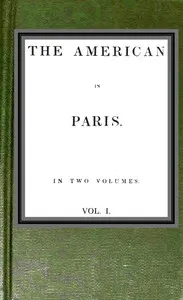 The American in Paris; vol. 1 of 2 — John Sanderson cover