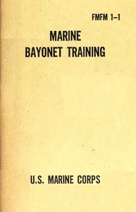 Marine bayonet training — United States. Marine Corps cover
