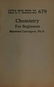 Chemistry for beginners — Hereward Carrington cover