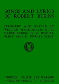 Songs and lyrics of Robert Burns — Robert Burns cover