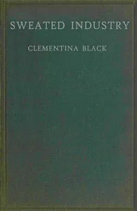 Sweated industry and the minimum wage — Clementina Black cover