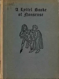 A lyttel booke of nonsense — Randall Davies cover