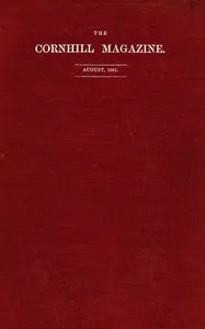 The Cornhill Magazine (Vol. IV, No. 2, August 1861) — Various cover