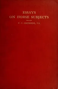 Essays on horse subjects — F. C. (Frederick Clement) Grenside cover