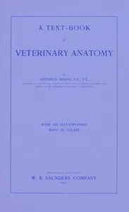 A text-book of veterinary anatomy — Septimus Sisson cover