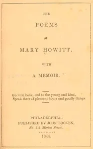 The poems of Mary Howitt — Mary (Mary Botham) Howitt cover