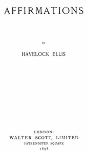 Affirmations — Havelock Ellis cover
