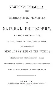 Newton's Principia : $b The mathematical principles of natural philosophy — Isaac Newton cover