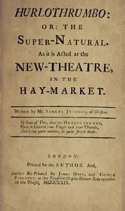 Hurlothrumbo : $b or, The super-natural — Samuel Johnson cover