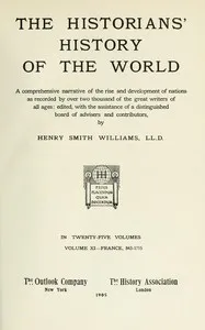 The historians' history of the world in twenty-five volumes, volume 11 : $b France, 843-1715 — Anonymous cover