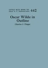 Oscar Wilde in outline cover