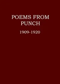 Poems from Punch, 1909-1920 — Anonymous cover