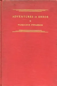 Adventures in error — Vilhjalmur Stefansson cover