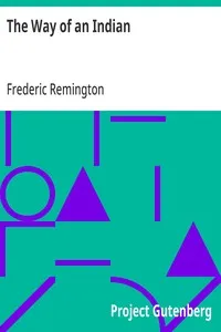 The Way of an Indian — Frederic Remington cover