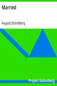 Married — August Strindberg cover