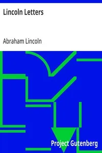Lincoln Letters cover