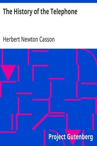 The History of the Telephone — Herbert Newton Casson cover