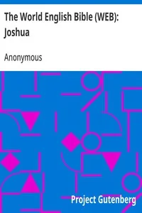 The World English Bible (WEB): Joshua — Anonymous cover