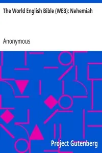 The World English Bible (WEB): Nehemiah — Anonymous cover