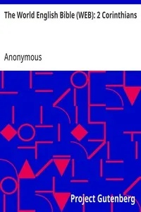 The World English Bible (WEB): 2 Corinthians — Anonymous cover