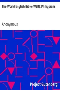 The World English Bible (WEB): Philippians — Anonymous cover