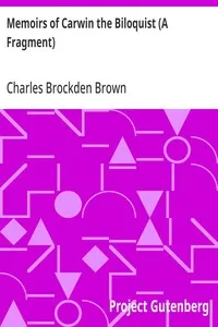 Memoirs of Carwin the Biloquist (A Fragment) cover