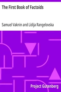 The First Book of Factoids — Samuel Vaknin cover