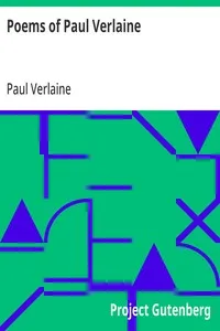Poems of Paul Verlaine — Paul Verlaine cover