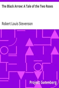 The Black Arrow: A Tale of the Two Roses — Robert Louis Stevenson cover