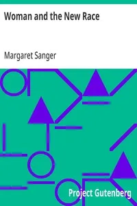 Woman and the New Race — Margaret Sanger cover