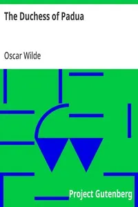 The Duchess of Padua — Oscar Wilde cover