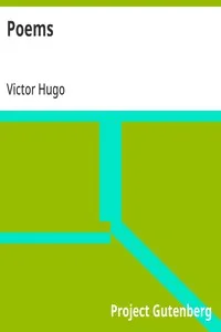 Poems — Victor Hugo cover
