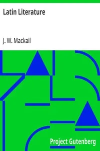 Latin Literature — J. W. (John William) Mackail cover