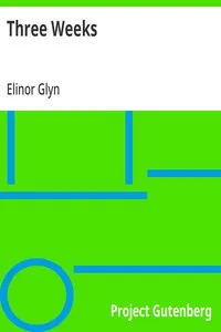 Three Weeks — Elinor Glyn cover