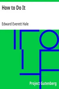 How to Do It — Edward Everett Hale cover
