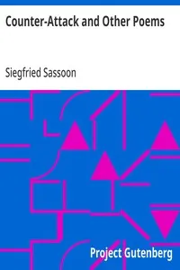 Counter-Attack and Other Poems — Siegfried Sassoon cover