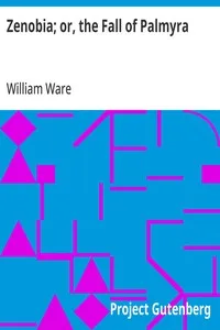 Zenobia; or, the Fall of Palmyra — William Ware cover
