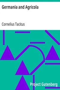 Germania and Agricola — Cornelius Tacitus cover