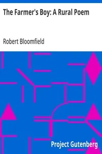The Farmer's Boy: A Rural Poem — Robert Bloomfield cover