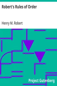 Robert's Rules of Order: Pocket Manual of Rules of Order for Deliberative Assemblies — Henry M. (Henry Martyn) Robert cover