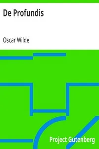 De Profundis — Oscar Wilde cover