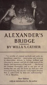 Alexander's Bridge — Willa Cather cover