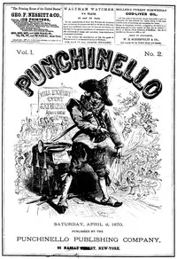 Punchinello, Volume 1, No. 02, April 9, 1870 — Various cover