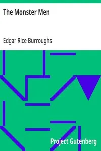 The Monster Men — Edgar Rice Burroughs cover