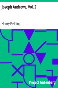 Joseph Andrews, Vol. 2 — Henry Fielding cover