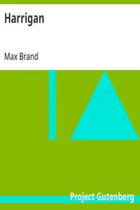 Harrigan — Max Brand cover