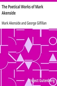 The Poetical Works of Mark Akenside cover