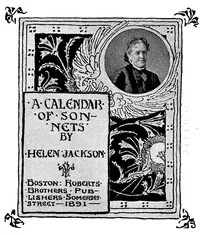 A Calendar of Sonnets — Helen Hunt Jackson cover