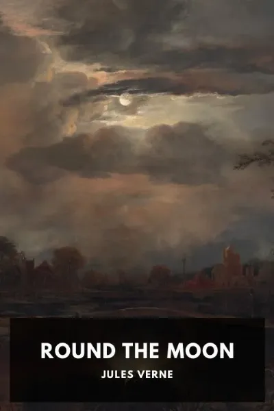 Round the Moon — Jules Verne cover